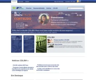 CDLBH.com.br(CDL BH) Screenshot