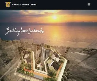 CDL.com.sg(City Developments Limited) Screenshot