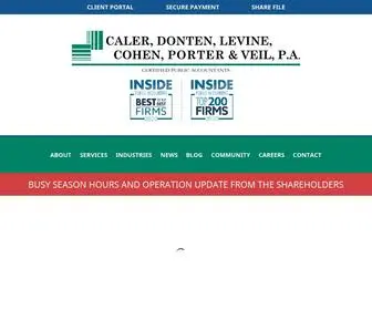 CDLcpa.com(Certified Public Accountants) Screenshot