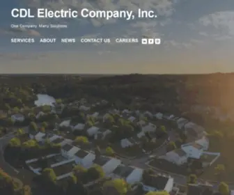 CDlelectric.com(CDL Electric Company) Screenshot