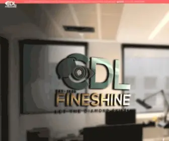 CDlfineshine.com(One Stop Solution of Loose Polished Diamonds) Screenshot