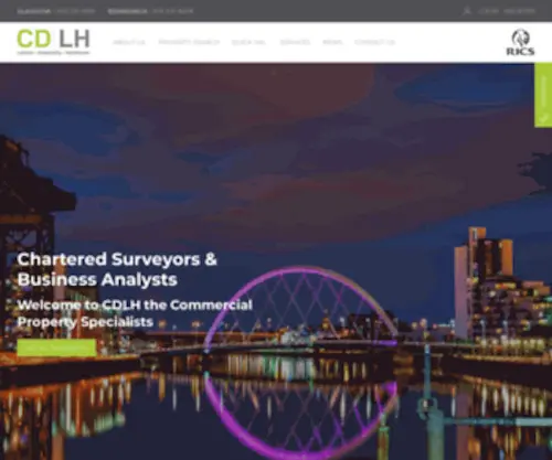CDLH.co.uk(Leisure and Hospitality Surveyors) Screenshot