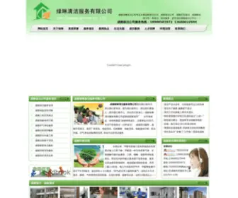 CDLvlin.com(成都保洁公司（绿琳清洁服务有限公司）) Screenshot