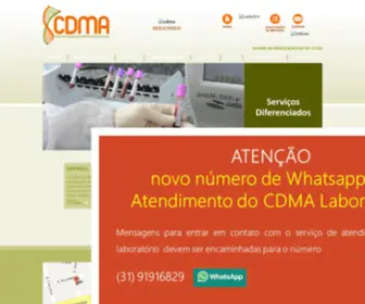 CDmalaboratorio.com.br(CDMA) Screenshot