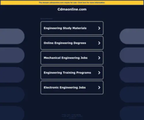 CDmaonline.com(cdmaonline) Screenshot