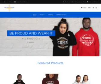 CDmapparel.com(Client Dispute Manager Apparel) Screenshot