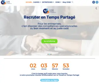 CDme.fr(C.D.M-E. : Le TTP, le juste temps au juste coût) Screenshot