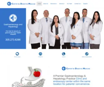 CDmgastro.com(Center for Digestive Medicine) Screenshot