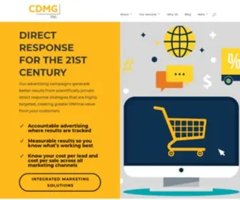 CDmginc.com(CDMG Inc) Screenshot