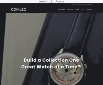 CDmlec.com(Compagnie des Montres Lebois & Cie) Screenshot