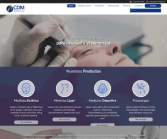 CDmmedical.cl(CDM Medical) Screenshot