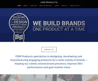 CDMproducts.com(CDM Products) Screenshot