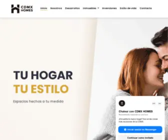 CDMxhomes.com(CDMX HOMES) Screenshot