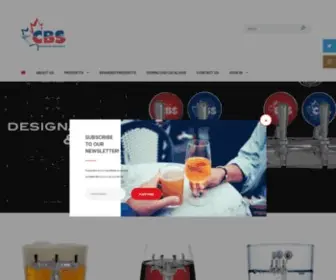 CDNbev.com(Canadian Beverage Supply) Screenshot