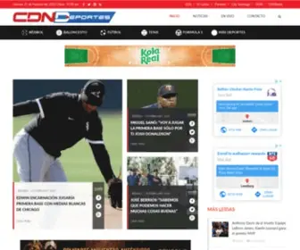 CDNdeportes.com.do(Casa de Campeones) Screenshot