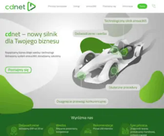 CDNet.com.pl(Cdnet rozwiązania dla biznesu) Screenshot