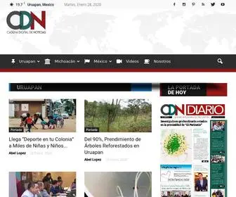 CDNoticias.com.mx(Cadena Digital de Noticias) Screenshot