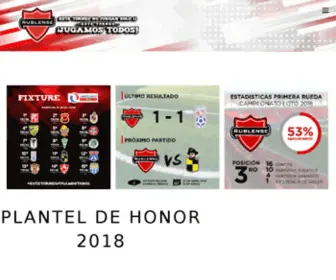 CDNublense.cl(Ñublense) Screenshot