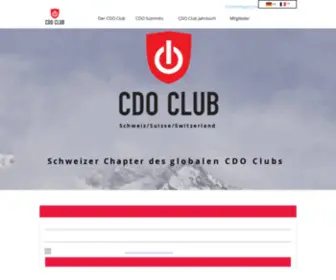 CDo-Club.ch(CDO Club Schweiz) Screenshot