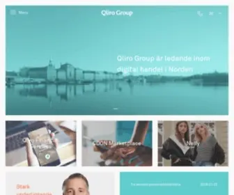 CDongroup.com(Qliro Group) Screenshot