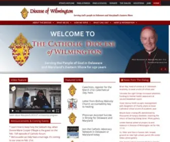 CDow.org(Catholic Diocese of Wilmington) Screenshot