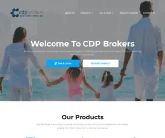 CDPbrokers.co.za(CDP Brokers) Screenshot