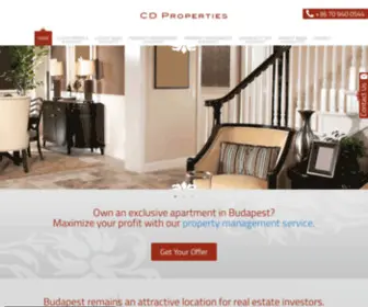 CDpbudapest.com(CD Propeties) Screenshot