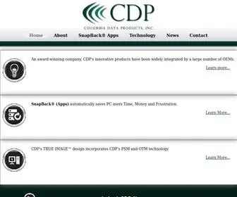 CDP.com(Columbia Data Products) Screenshot