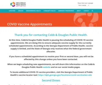 CDPhcovidvaccineappointments.com(COVID Vaccine Appointments) Screenshot