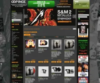 CDpince.hu(Online Zenebolt) Screenshot