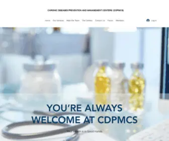 CDPMCS.com(Chronic Disease Prevention and Management Centers  (CDPMCS)) Screenshot