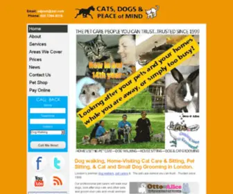 CDpom.com(Dog & Cat Care Services) Screenshot