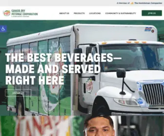 CDpotomac.com(Canada Dry Potomac Corporation) Screenshot