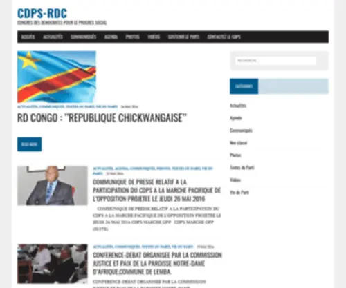 CDPS-RDC.com(Google) Screenshot