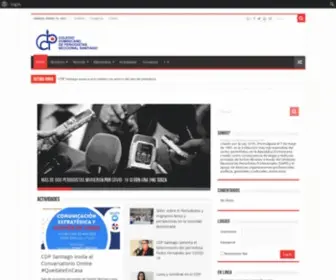 CDpsantiago.com(CDP seccional santiago) Screenshot