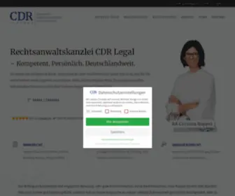 CDR-Legal.de(CDR Legal) Screenshot