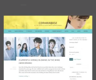 CDramabase.com(All You Want To Know About Chinese Dramas) Screenshot
