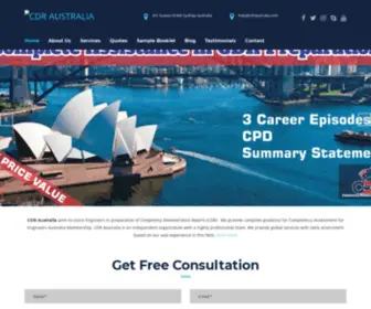 CDraustralia.com(CDR Australia) Screenshot