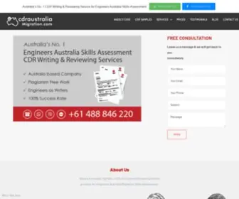 CDraustraliamigration.com(Best CDR Writing & Reviewing service in Australia) Screenshot