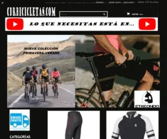 CDrbicicletas.com(CDR Bicicletas Eibar) Screenshot