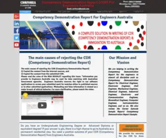 CDrforea.com(Best Engineering Service) Screenshot