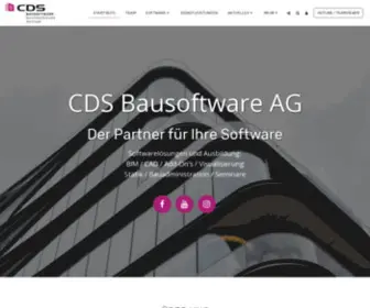 CDS-Bausoftware.ch Screenshot