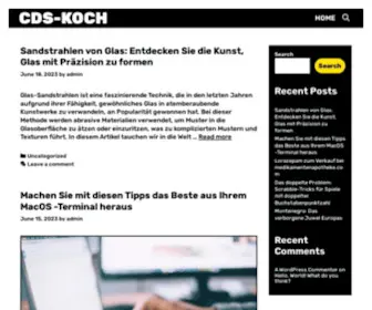 CDS-Koch.de(CDS Koch) Screenshot