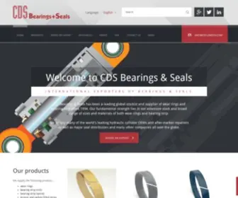 CDS-Limited.com(CDS Bearings & Seals) Screenshot