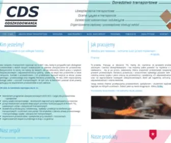 CDS-Odszkodowania.info(Ubezpieczenia transportowe) Screenshot