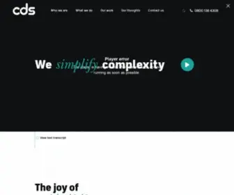 CDS.co.uk(The joy of Straight Thinking. Simple) Screenshot