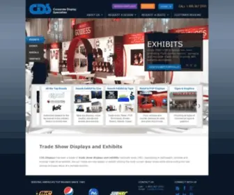 CDsdisplays.com(Trade Show Displays) Screenshot