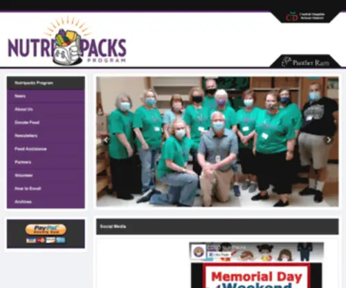 CDSdnutripacks.com(NutriPacks) Screenshot