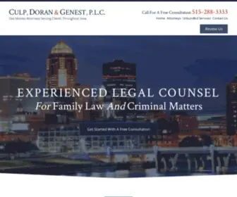 CDSglaw.com(Des Moines Criminal Defense Attorneys) Screenshot