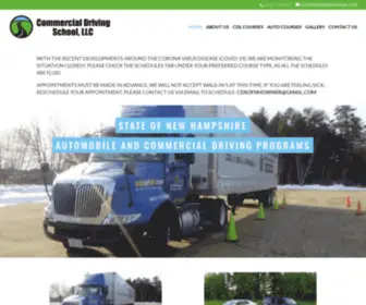 CDsofnh.com(Commercial Driving School) Screenshot